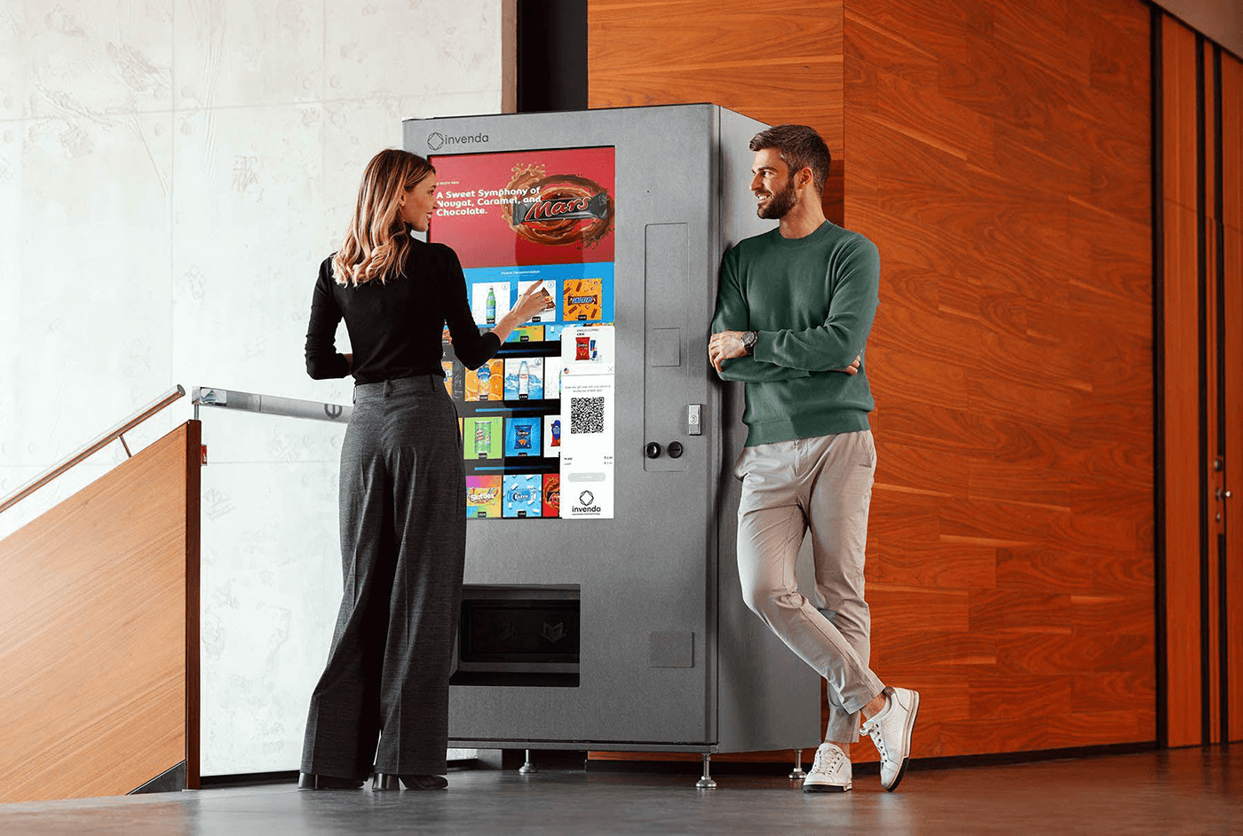 See how use IVPAY vending machine